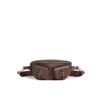 Coccinelle Mavery Pocket - Dames - Tassen - Bruin - Maat: ONE Size Katoen