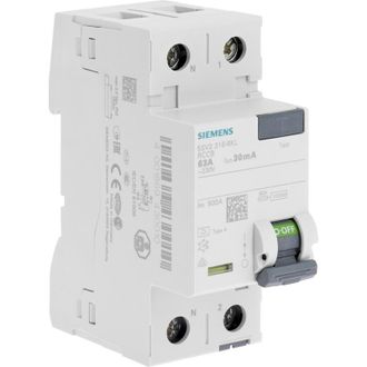 SIEMENS Interruptor Diferencial Blanco Seguridad El&eacute;ctrica