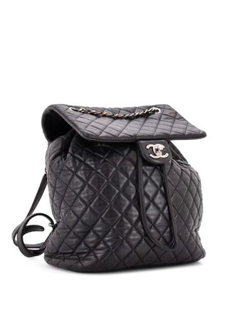 Chanel Urban Spirit Quilted Lambskin Large backpack - Zwart