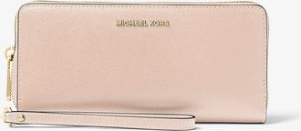 Michael Kors Leather Continental Wristlet