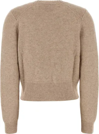 Isabel Marant Merino Wool Blend Sweater - Beige