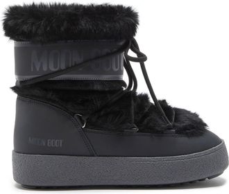 Moon Boot Ltrack Tube Faux-fur Black Boots