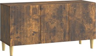 vidaXL Mueble De Tv 99 X 34,5 X 50 Cm Roble Ahumado Vidaxl