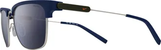 Nike Mens Essence Groove Sunglasses in Blue | NKIF1092X-492