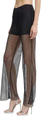 Custommade Petra Straight Broeken - Dames - Straight fit broeken - Zwart - S - Polyester - Broeken