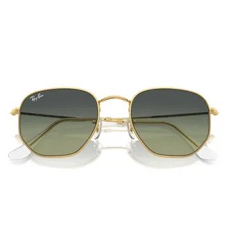Ray-Ban Sunglasses, unisex, Yellow, Size: 51 MM Hexagonal RB 3548 Sunglasses