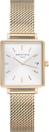 Rosefield Womens QMWMG-Q039 Ladies Boxy Watch - Gold - One Size