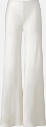 Norma Kamali Satin wide-leg pants