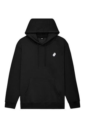 Dalix Ghost Midweight All Day Hoodie in Black at Nordstrom, Size Xxx-Large
