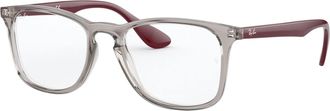 Ray-Ban Demo Square Unisex Eyeglasses RX7074 8083 52