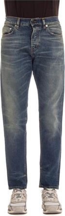 Haikure Slim Tokyo Jeans - Heren - Slim Fit Jeans - Blauw - W33 - Katoen - Jeans