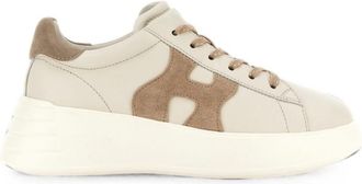 Hogan Off White Color Block Sneakers