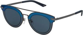 Police SPL349 HALO 2 0568 Mens Sunglasses Grey Size 47