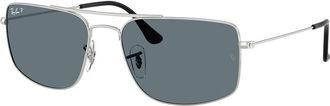 Ray-Ban RB3779 Explorer 3 Polarized 003/3R Mens Sunglasses Silver Size 56