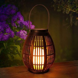 OEM Linterna Solar Para Exteriores, Vela Solar, L&aacute;mpara Colgante Led Decorativa Impermeable, Luces De Jard&iacute;n Para Patio, C&eacute;sped, Porche, Fiestas -crezuo