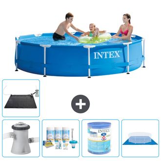 Intex Piscina Con Estructura Redonda - 305x76 Cm - 8-piezas S41679