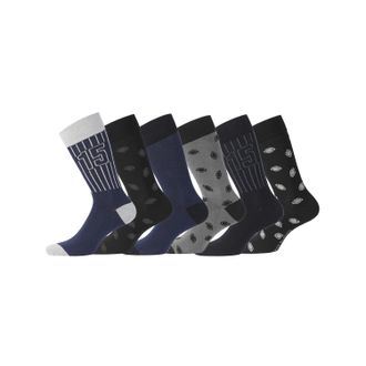 Serge Blanco Mens Chaussettes Ser/chvx6/1 Socks, As2/Abysse, 43/46