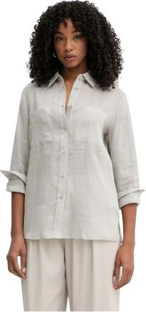 Silvian Heach Tobela Shirt - Dames - Overhemden - Grijs - S - Overhemden