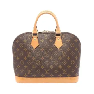 Louis Vuitton Pre-owned Handbags, female, Brown, Size: ONE SIZE Pre-owned Alma Monogram Handbag