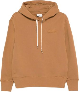 Autry Felpa con cappuccio e logo - Marrone