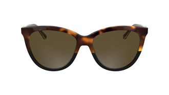 Calvin Klein Womens Sunglasses CK25508S - Havana/Black with Brown Lens