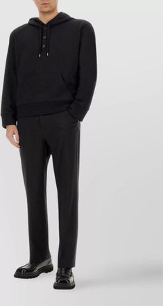 Courr&egrave;ges cotton hoodie