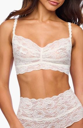 Cosabella Nsn Sweetie Bralette in Moon Ivory at Nordstrom, Size X-Large