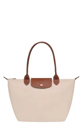 Longchamp Medium Le Pliage Nylon Shoulder Tote in Paper at Nordstrom