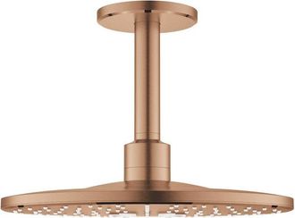 GROHE Rainshower SmartActive 310 Hoofddouche - 31cm - 2 straalsoorten - plafondarm 14.2cm - geborsteld warm sunset