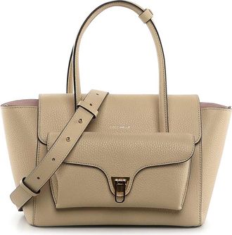 Coccinelle Double Beat Medium Leather Bag