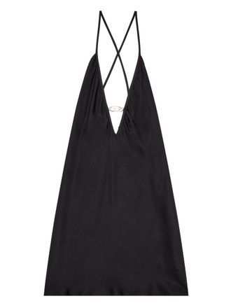 Diesel Ufpt-Mayra-D satin camisole - Black