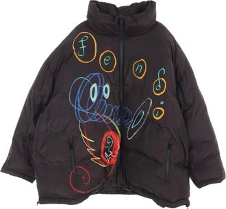 Fendi Giacca con logo anni 2010 - Nero