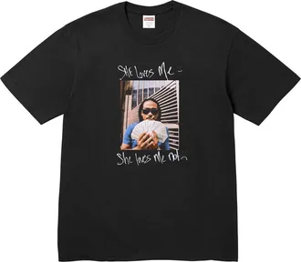 SUPREME Max B T-Shirt Black SS25T21-BLACK