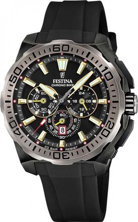 Festina F20726-3 Mens Chrono Bike Watch - Black - One Size