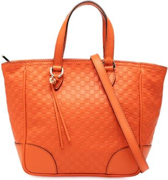 Gucci Pre-owned Gucci Small Microguccissima Bree Satchel Unisex 449241 204046