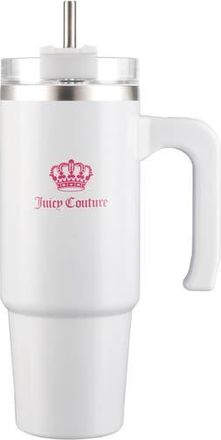 Juicy Couture 31.5-Ounce Stainless Steel Tumbler in Pure White at Nordstrom Rack