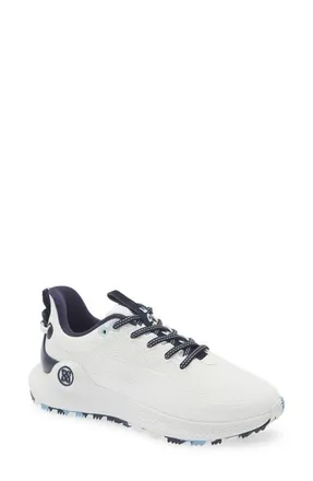 G/Fore MG4+ O2 Full Drip Golf Shoe in Snow/Twilight at Nordstrom, Size 9.5