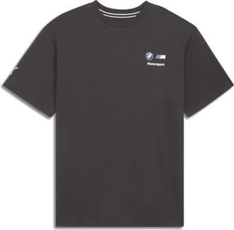 Puma Mens BMW M Motorsport Essentials Logo T-Shirt, Black Fh24, S