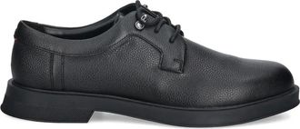 HUGO BOSS Veterschoenen met textuur - Zwart