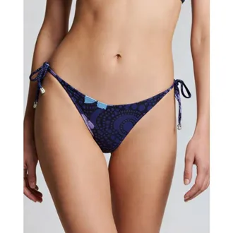 Lords of Harlech Tropical Fantasy Womens Bikini Bottom in Tropical Fantasy Navy at Nordstrom, Size Xxx-Large