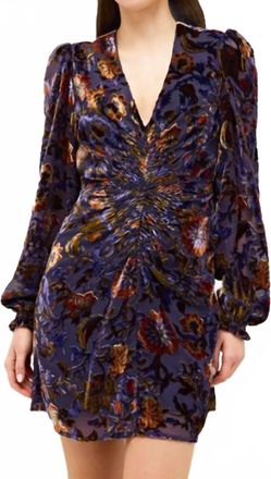 Marie Oliver Eliza Dress In Jacobean