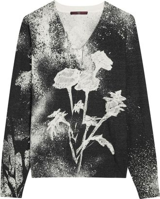 High High Amuse Printed Rayon-blend top - Multicoloured - XS (UK6 / XS)