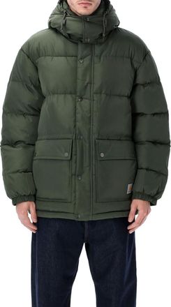 Carhartt Work in Progress Green Puffer Jacket