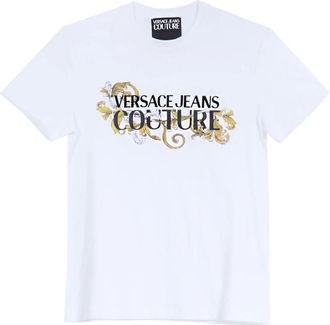 Versace Jeans Couture Uomo, Top, Bianco, M, new