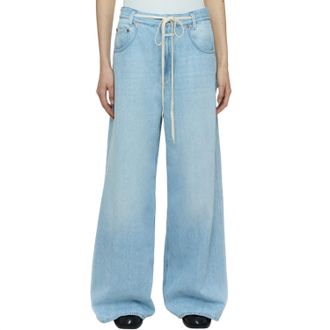 Closed Womens Morus Wide Leg Jean In Light Blue