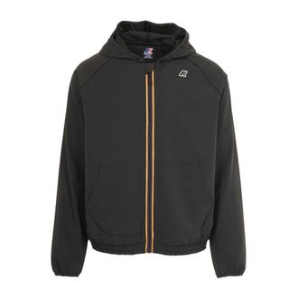 K-Way K-Way, Light Jackets, male, Black, Size: XL Training Jacket