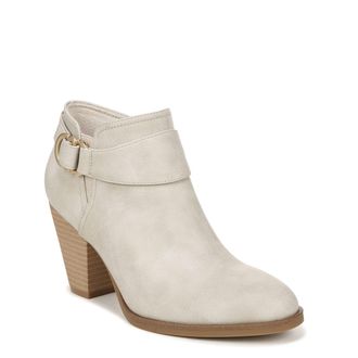 Dr. Scholls Womens Kickstart Ankle Bootie Boot, Oyster Smooth, 7.5 UK