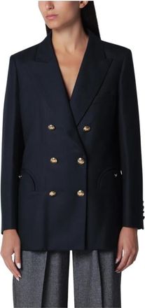 Blaz&eacute; Milano Alcanara Everynight Blazer - Dames - Blazers - Blauw - M - Wol - Jassen