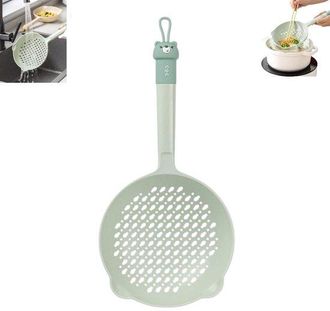 OEM Colador, Escurridor De Pasta, Verde, Tenedor De Silicona De Mango Largo Para Pasta, Colador Bear De Mango Largo, Colador Dom&eacute;stico