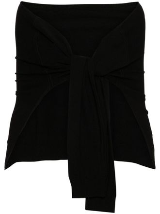 Rokh faux-sleeves knitted cardigan - women - Viscose/Polyester - One Size - Black